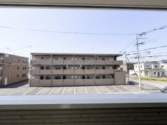 開放感のあるバルコニーからの眺望。