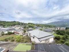2階からは、のどかな景色が楽しめます。