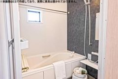 バス空間がすっきりしています
