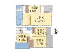 図面と現況が異なる場合は現況を優先させていただきます。