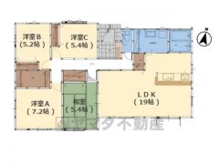 図面と現況が異なる場合は現況を優先させていただきます。