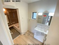 洗面所　施工事例
