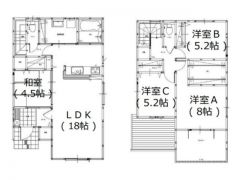 図面と現況が異なる場合は現況を優先させていただきます。