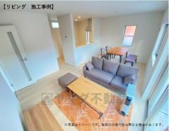 リビング　施工事例